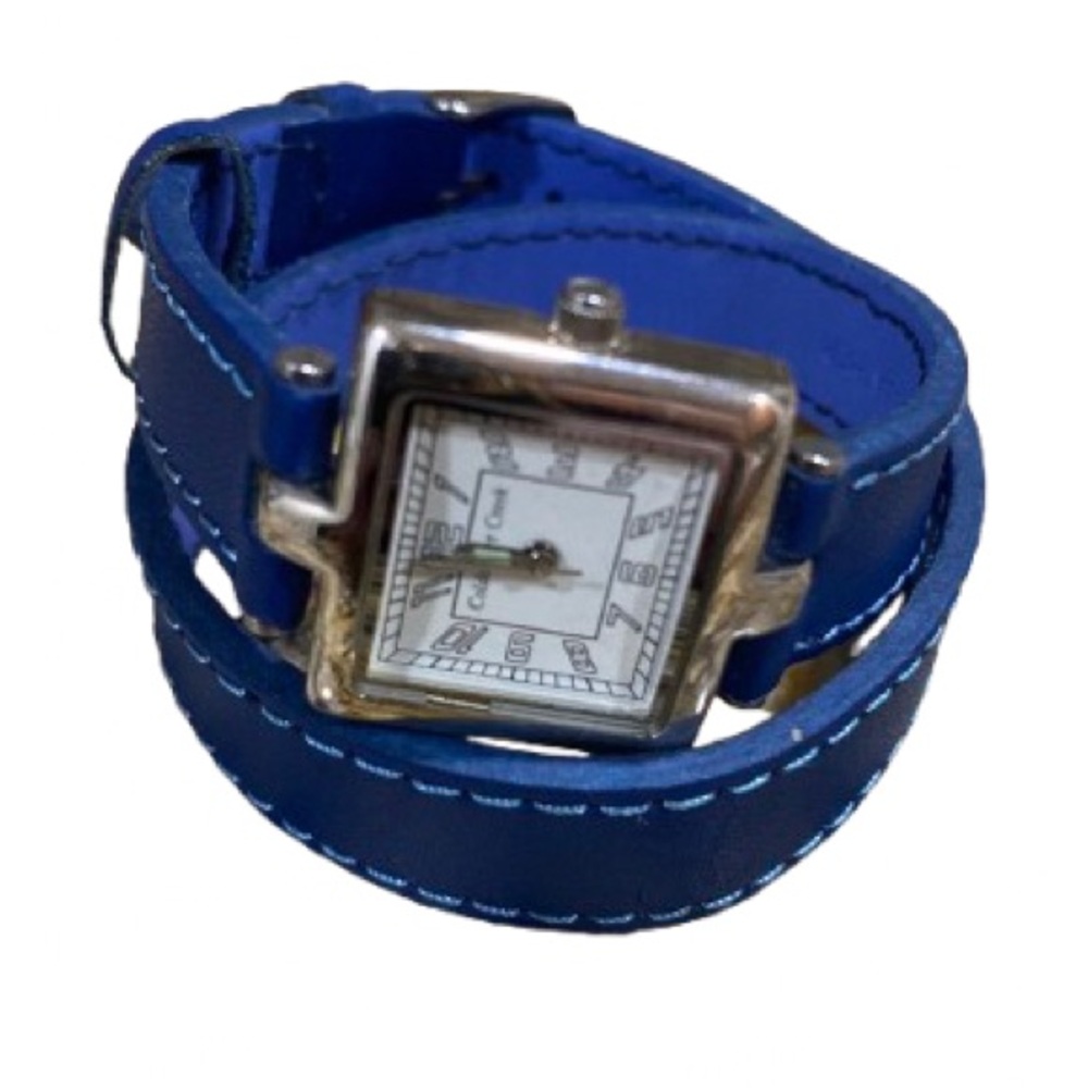 Cold Water Creek Blue Wrap Watch